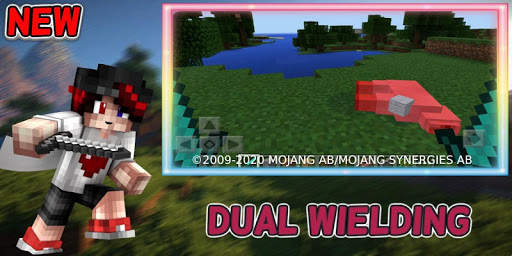 Dual Wielding Mod   Custom Shields for MCPE screenshot 3
