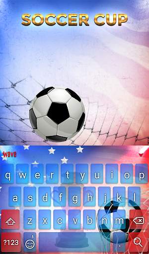 Soccer Cup Animated Keyboard   Live Wallpaper screenshot 2