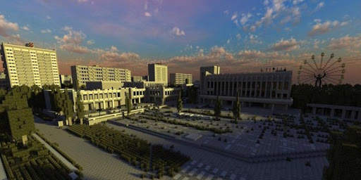 Pripyat Map for Minecraft screenshot 1