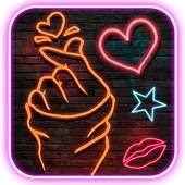 Neon, Led, Love3D иконки тем фоновых HD on 9Apps