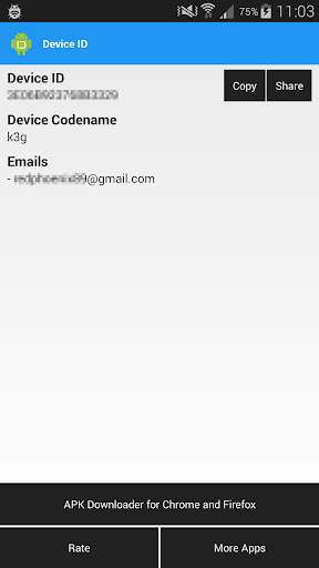 Device ID screenshot 1