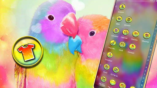 Love Birds Launcher Theme स्क्रीनशॉट 5