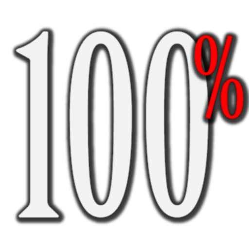 Percentage battery widget icon