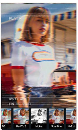 Glitch Video editor screenshot 1