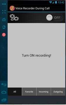 voice recorder during call screenshot 3