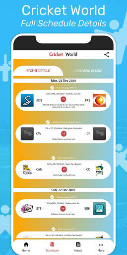 Cric World - Live Cricket Score & Update screenshot 5