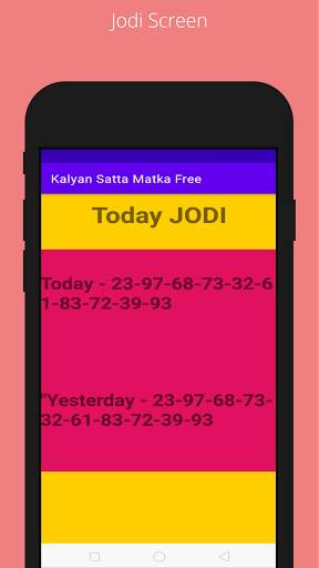 Kalyan Satta Matka Free - OTC & Panel Single Jodi screenshot 3