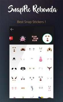 SnapPic Stickers Collages Edit screenshot 3