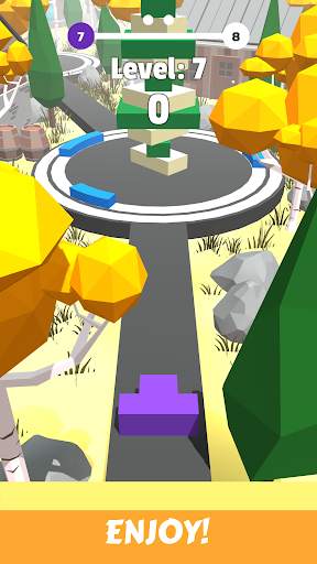 Stacky Tower Breaker: Fire Shooting Stack Ball 3D screenshot 8
