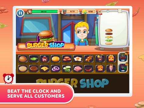 Burger Shop -  cooking game screenshot 7