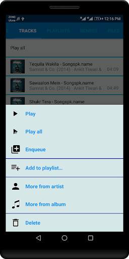 Audio Player X screenshot 3