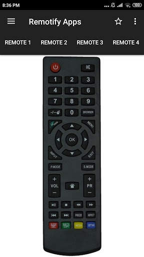 THOMSON TV Remote Control screenshot 1