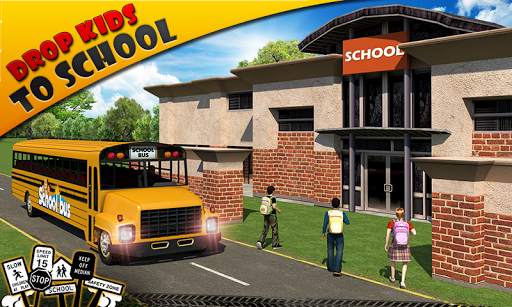 Schoolbus Driver 3D SIM screenshot 3