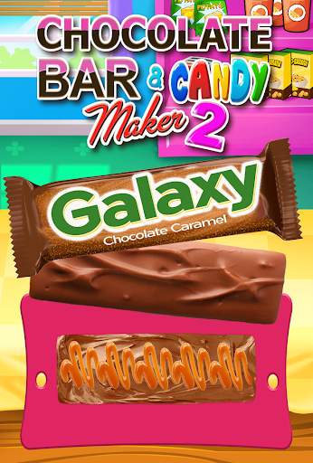 Chocolate Candy Bars Maker & Chewing Gum Games screenshot 4