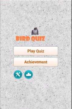 Bird image quiz screenshot 1