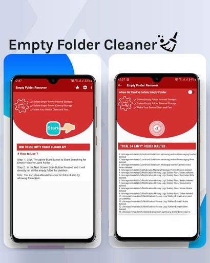 Empty Folder Cleaner - Delete Junk Folder screenshot 2