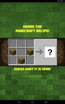 Guess The Recipe For Minecraft screenshot 13