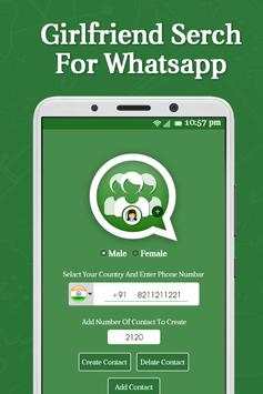 Friend Serach For Whatsapp - Girls Number Tracker screenshot 1