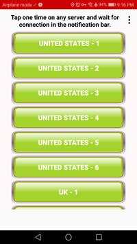 Speedy VPN screenshot 1