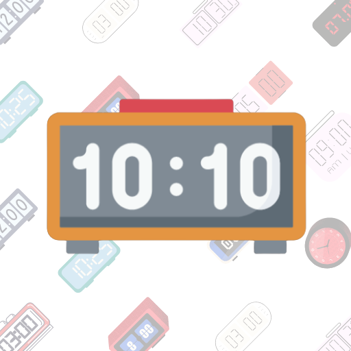 Digital Flip Analog Desk Clock icon