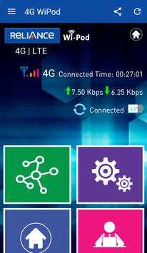 Reliance 4G Wipod App скриншот 1