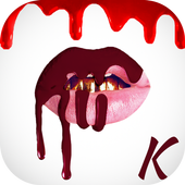 Lips plumper photo editor أيقونة