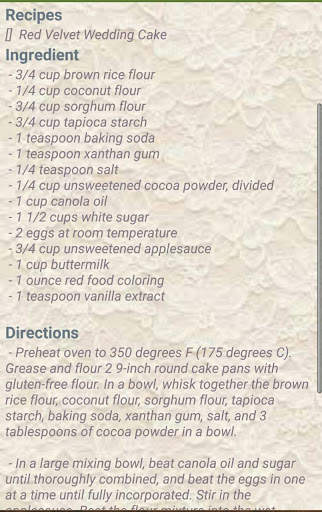 Wedding Cake Recipes Offline App screenshot 2
