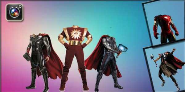 Superhero Photo Suit screenshot 2