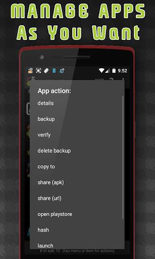 My APKs - backup restore share manage apps apk screenshot 7
