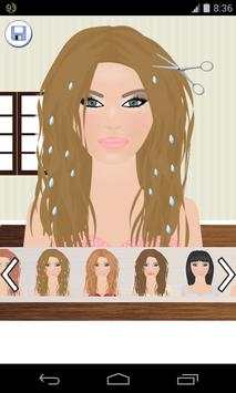 cut woman hair game screenshot 3