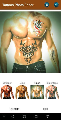 Tattoo My Photo, Tattoo On My Photo Editor screenshot 5