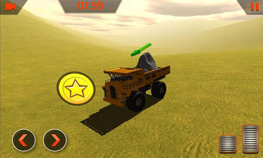 Flying Dump Truck Simulator screenshot 1