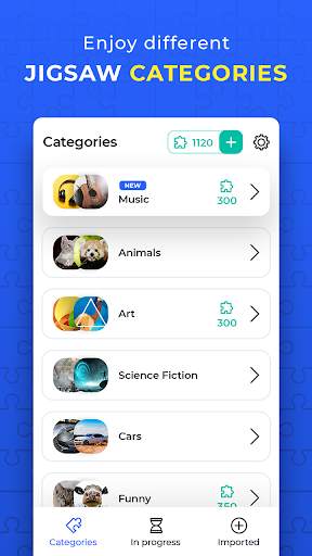 Magic Jigsaw Puzzles : Brain Puzzle Game screenshot 3