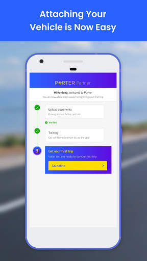 Porter Driver Partner App screenshot 1