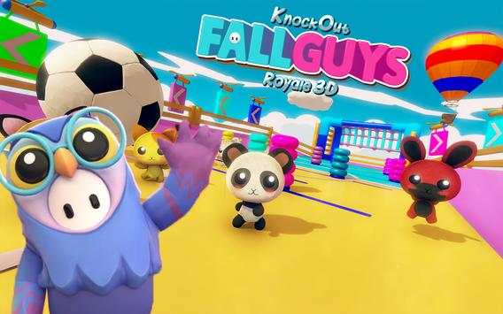 Knockout Fall Guys Royale 3D: Mensch Knock Over screenshot 3