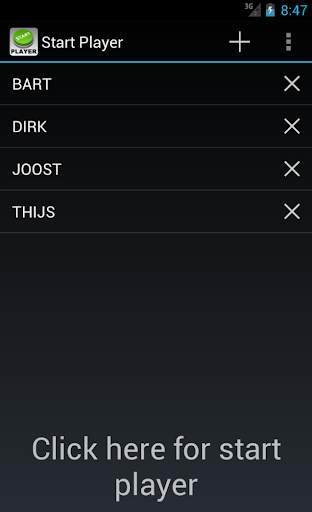Start Player screenshot 1