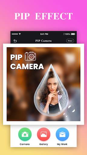 PIP Camera & Photo Editor screenshot 1