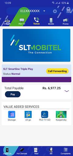 MySLT screenshot 4
