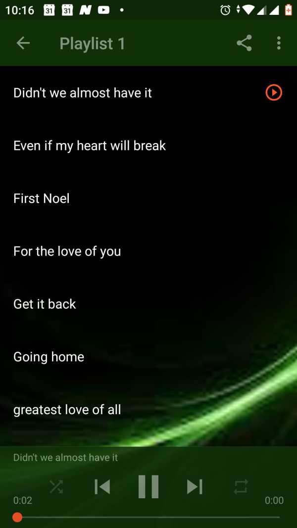 Whitney Houston All songs screenshot 2