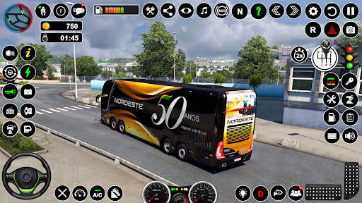 Coach Bus Racing - Bus Games screenshot 3