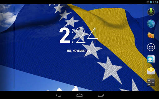 Bosnia Flag Live Wallpaper screenshot 8