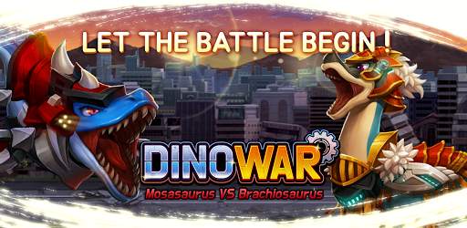 Dino War Mosas VS Brachio screenshot 1