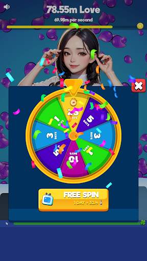 Sexy touch girls: idle clicker screenshot 8