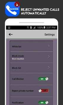 Call Blocker screenshot 2