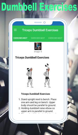 Dumbbell Exercises Free screenshot 7