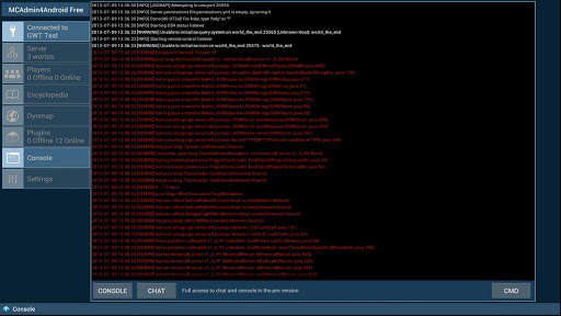 Remote Admin For Minecraft (F) screenshot 9