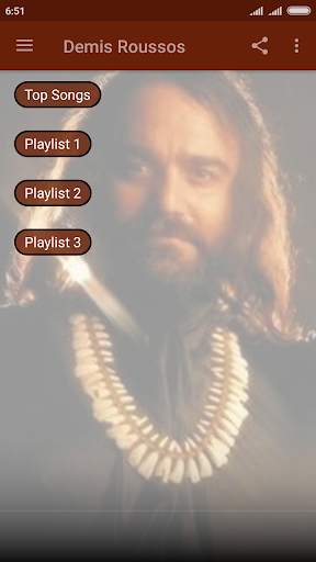Demis Roussos OFFLINE MUSIC screenshot 1