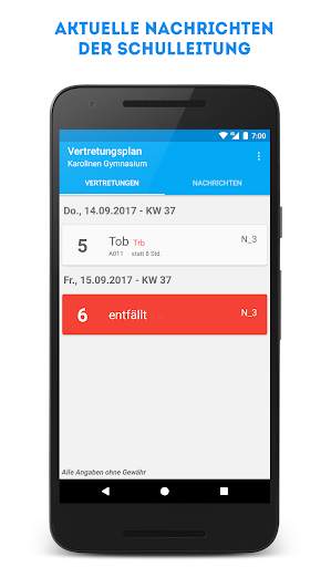 Vertretungsplan KARO (INOFFIZIELL) screenshot 2