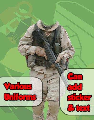 Army Photo Frame Maker screenshot 5