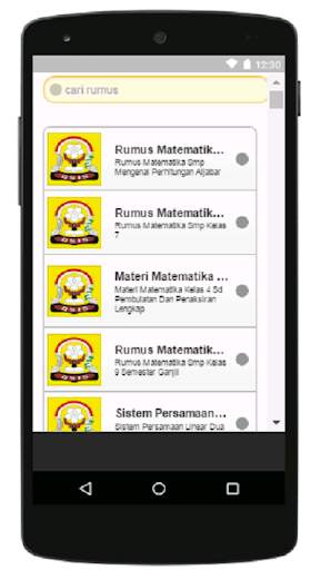 Rumus Matematika Terbaru (Lengkap & Praktis) screenshot 5